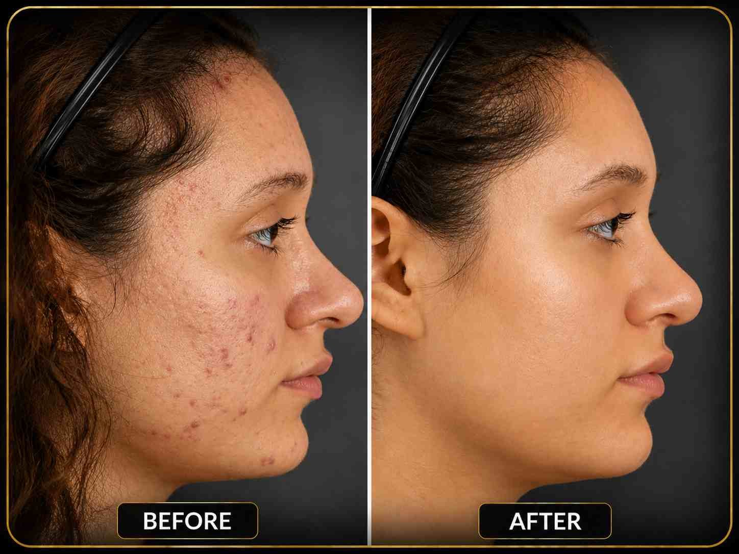 Acne Scar Treatment - After 4 Months